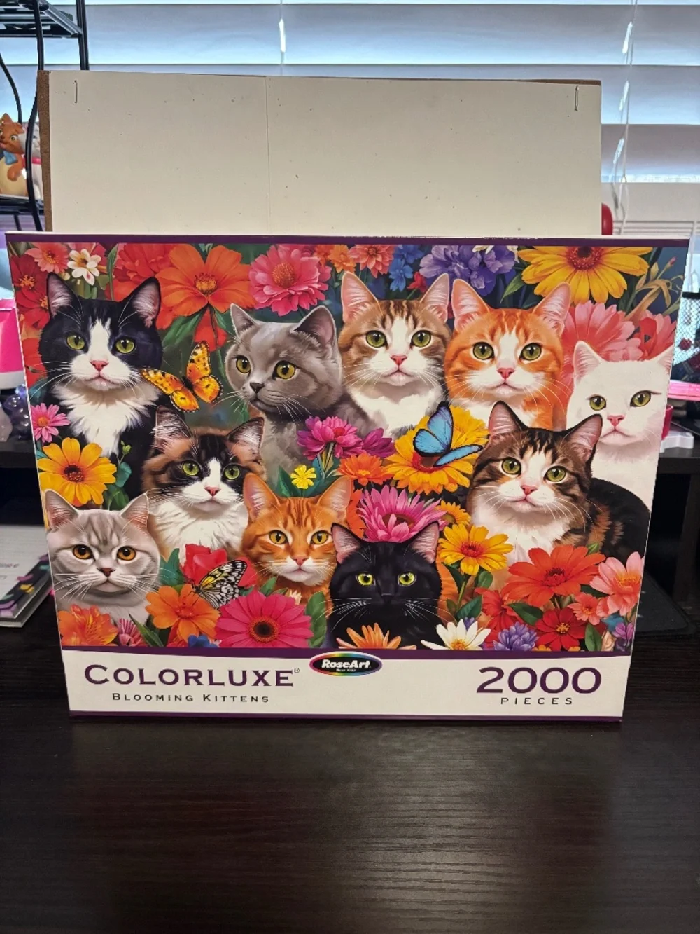 2,000 piece cat puzzle